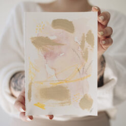 Limitierter Kunst Print | Mixed Media | purity | A5