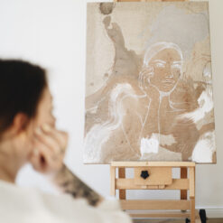 ORIGINAL Kunstwerk "thinkin' about me"